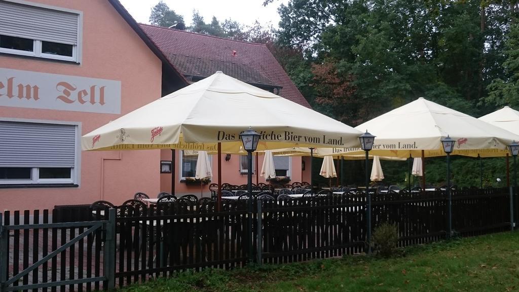 Gasthof Wilhelm Tell Fremdenzimmer Zirndorf Ngoại thất bức ảnh